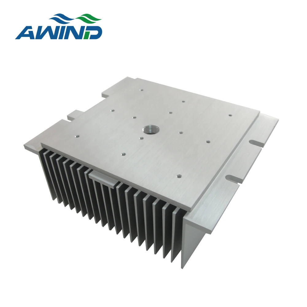 2020 OEM AL 6063 extrusion fin heat sink radiator