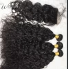 2021 10A Mink Brazilian Hair,Raw Virgin Cuticle Aligned Hair, Brazilian Human Hair Bundles With Closure