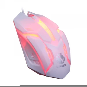 2021 high quality Reasonable size design Durable 7 color light, Fashion trend LEME s1 USB Wired Mouse Gamer Gaming Mouse