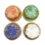 Import 2021 Luxury wholesale manufacturers bath sea salt colorful fizzy organic shimmer crystal geode bath bomb from China