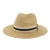 Import 2021 Wholesale New Wide Brim Beach Hat Women Panama Straw Hat With Band from China