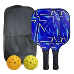 2024 new coming Carbon Fiber Pickleball Paddle Set USAPA Approved Paddle Pickleballs And Ball