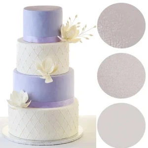 2025 Hot Selling 10" White Round  Waterproof Cake Drum Wholesales, 1/2" Thickness  Cake Board Drum