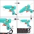 Import 20W Hot Melt Glue Gun 110-220V DIY Adhesive Tools Mini Electric Heating Glue Guns with 0.7x10cm Glue Sticks from China