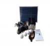 20w solar home lighting system portable home mini project 20W poly panel 12V solar led kit solar lighting system