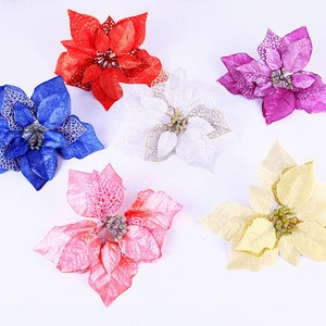 22CM hollow-out flower wreath and twig decorative flower large hollow-out flower manufacturers direct and wholesale