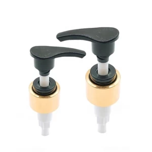 24/410 28/410 Cosmetic Screw Hand Wash Pump / Hand Wash Bottle Pump with Aluminum Gold and Sliver Color