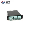 24F MTP-LC Cassette Module, Single module Quad LC APC 6 Port Fully Loaded For MTP LC Patch Panel