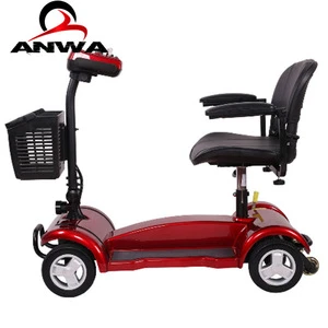 24V 300W 12AH Battery Foldable 4 Wheel Electric Mobility Scooter for elderly disabled adults