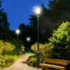 2.5m3mLED strip light aluminum courtyard lamp landscape garden light customized China waterproof outdoor lights