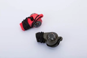 3 in 1 multi-functionl thermometer compass whistle with for outdoor camping hiking sports survival