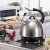 Import 3 liter 304 stainless steel stovetop tea water whistle kettle from China