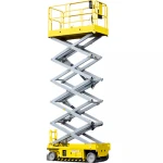 300kg 6m 8m 10m 11.8m aerial scissor type work platform self driving electric scissor lift
