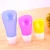 Import 30,60,90ml Promotional travel portable leakproof cleaning lotion bottle custom silicone cosmetic bottle kit from China