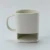 350ml plain white ceramic mugs and cups  with biscuits pocket