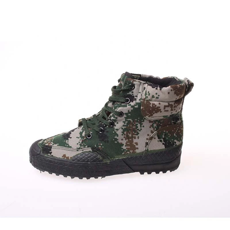 3539 Brand  Woodland Camouflage  High-waisted  Mountain Shoes for Police and military Training