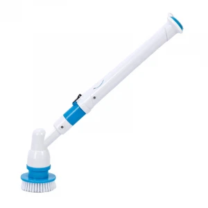 360 degree electric cordless spin bathroom cleaning brush scrubber