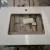 Import 37 inch Chinese Crystal white marble vanity top for wholesale retails price with square undermont sink cut out from China