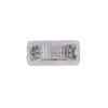 3.75inch 12V tractors lamp accessories Red diodes white lens LED side marker head light