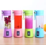 380ml Portable Juicer Electric USB Rechargeable Smoothie Blender Machine Mixer Mini Juice Cup Maker fast Blenders food processor