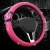 Import 38CM 15&quot;Universal Leather Diamond Four Seasons Steering Cover Wrap Shiny Rhinestone Car Steering Wheel Cover from China