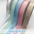 Import 38mm off-white custom polyester moire ribbons for gift packaging from China