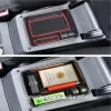 3D Black comform central Plastic console car armrest storage box for Vw golf 7 with retail package