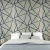 Import 3D Geometric Modern Striped Triangle Pattern Bedroom Living Room Home Decoration Wallpaper from China