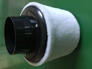 4  inch caliber 35 mm layer activated carbon  air filter