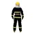 Import 4 Layers Aramid Navy Blue Firefighter Protective Fire Safety Suit from China