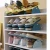 Import 4 Pack Save Place Open Colorful Classic Modern Plastic Shoe Storage Shoe Rack from China