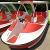 4 person Water Electric boat water play equipment Water pedal  boat