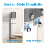 4 Stage UF Water Filter Freestanding Vertical Bottleless Water Dispenser Hot Cold Water Household