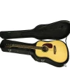 40 41 Inch Guitar Bag Convenient Carrying Portable With Lock PU Leather