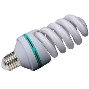 40w energy saving lamp half/full spiral energy saving light pbt + tricolor energy saving bulb