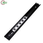 45 mm telescopic channel 3 Ball bearing kitchen Cabinet slide rail drawer channel drawer slides