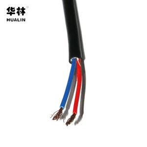 450/750V 3x0.5mm2 5x1mm2 PVC Flexible Control Cable With Black PVC Sheath