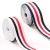 Import 4cm Custom High Tenacity Binary Color Stripe Jacquard Elastic Tape for Underwear Waist Band from China