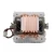 4Pin CPU Cooler 1155 1156 AVC Pure Copper 6 Heat Pipe Single Cooling Fan Support Intel AMD