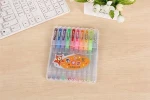 5 in 1 Best Selling Plastic Ballpoint Pen With Mechanical Pencil and Highlighter Pen Set
