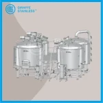 5000L 50hl 40bbl Stainless Steel Beer Brewing Equipment Brewhouse Microbrewery System