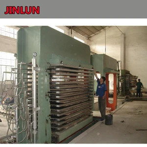 500T 4x8 feet 15 layers automatic plywood hot press , hydraulic press machine