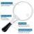 Import 5.5 inch Extra Large LED Handheld Magnifying Glass with Light - 2X 4X 25X Lens - Best Jumbo Size Illuminated Reading Magnifier from China