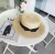 Import 56-58cm Customized logo french female summer straw boater hat wholesale for party panama hat, women straw hat from China