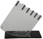 5pcs Kitchen Knife set with slotted Acrylic block