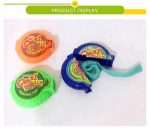 6 flavors long tape roll candy tutti-frutti bubble gum from china manufacturer