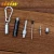 Import 6 in 1 Tool Pen Mini Metal Pen With Key Ring Ruler Screwdriver Metal Touch Stylus Multi Function Pen from China