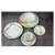 Import 6 - Piece Colorful Porcelain  Dinnerware set Plates, Bowls, Mugs- Ceramic Dishware Set - Variety Mix Dishware Set from China
