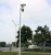 Import 6M CCTV camera solar street light street lamp post lighting pole from China