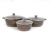 Import 6PCS Granite Cookware Set Pot Set For Kitchen from China